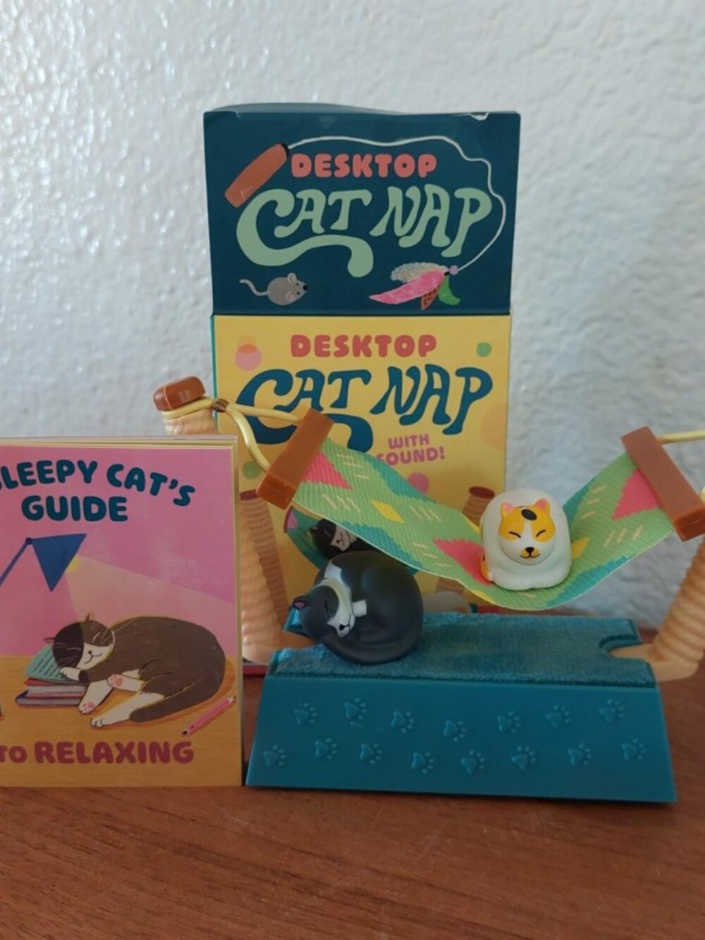 Cat Nap Desktop Cat Nap with Sound and A Sleepy Cat's Guide to Relaxing mini cat